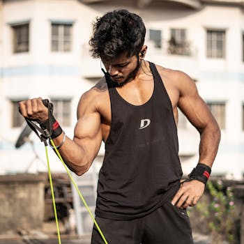 Alpenweiss Sporttop Camel