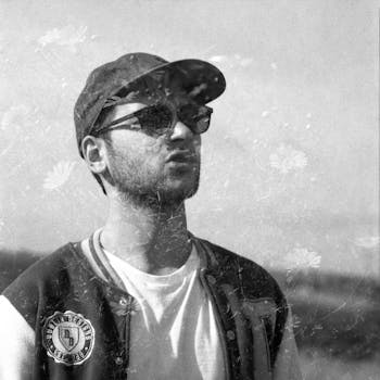 Basecap in Schwarz