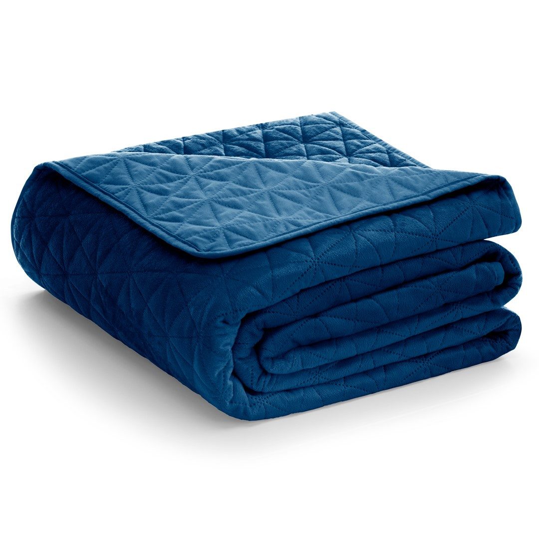 Tagesdecke in Blau